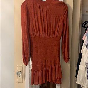 Sarah and Sage Copper Tone Mini Dress